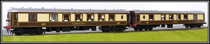 Motor Brake Driving Car No.90 in Pullman livery Motor Brake Driving Car No.90 in Pullman livery