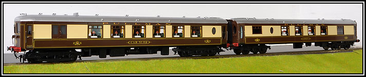 Motor Brake Driving Car No.92 in Pullman livery Motor Brake Driving Car No.92 in Pullman livery